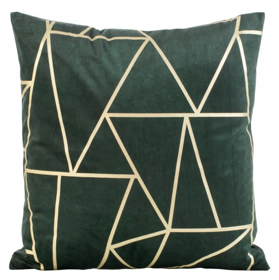 Poszewka BLINK 29 45x45 cm ciemnozielona welwet