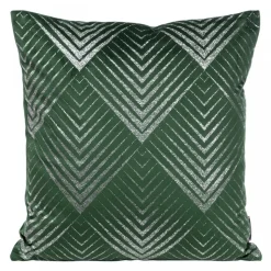 Poszewka BLINK 36 45x45 cm ciemnozielona welwet