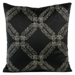 Poszewka BLINK 30 45x45 cm czarna welwet