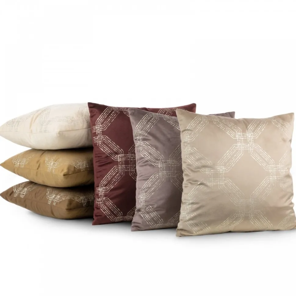 Poszewka BLINK 30 45x45 cm niebieska welwet