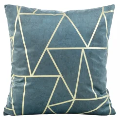 Poszewka BLINK 29 45x45 cm niebieska welwet
