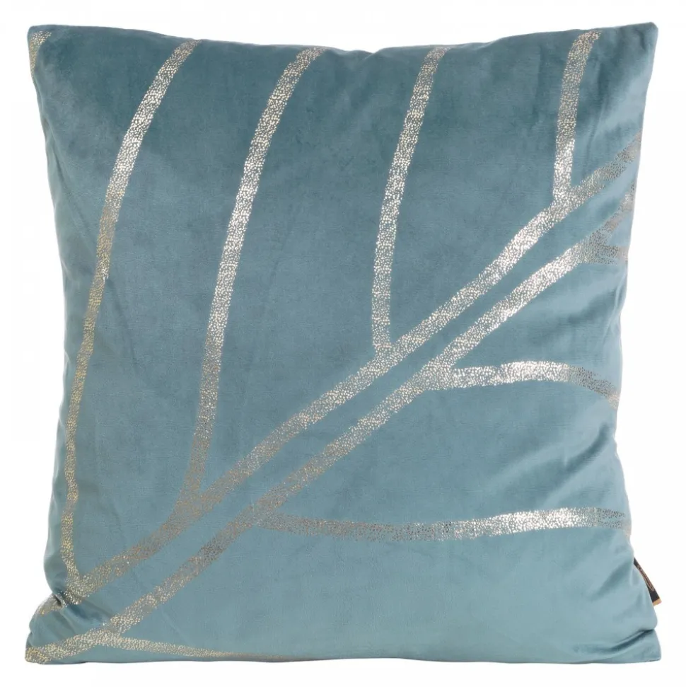 Poszewka BLINK 38 45x45 cm niebieska welwet