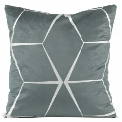 Poszewka BLINK 28 45x45 cm srebrna welwet