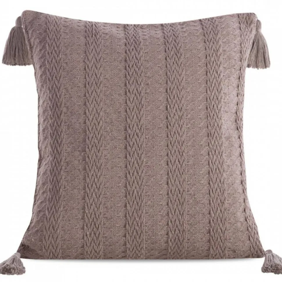 Poszewka BOHO/8 45cm x 45cm brąz