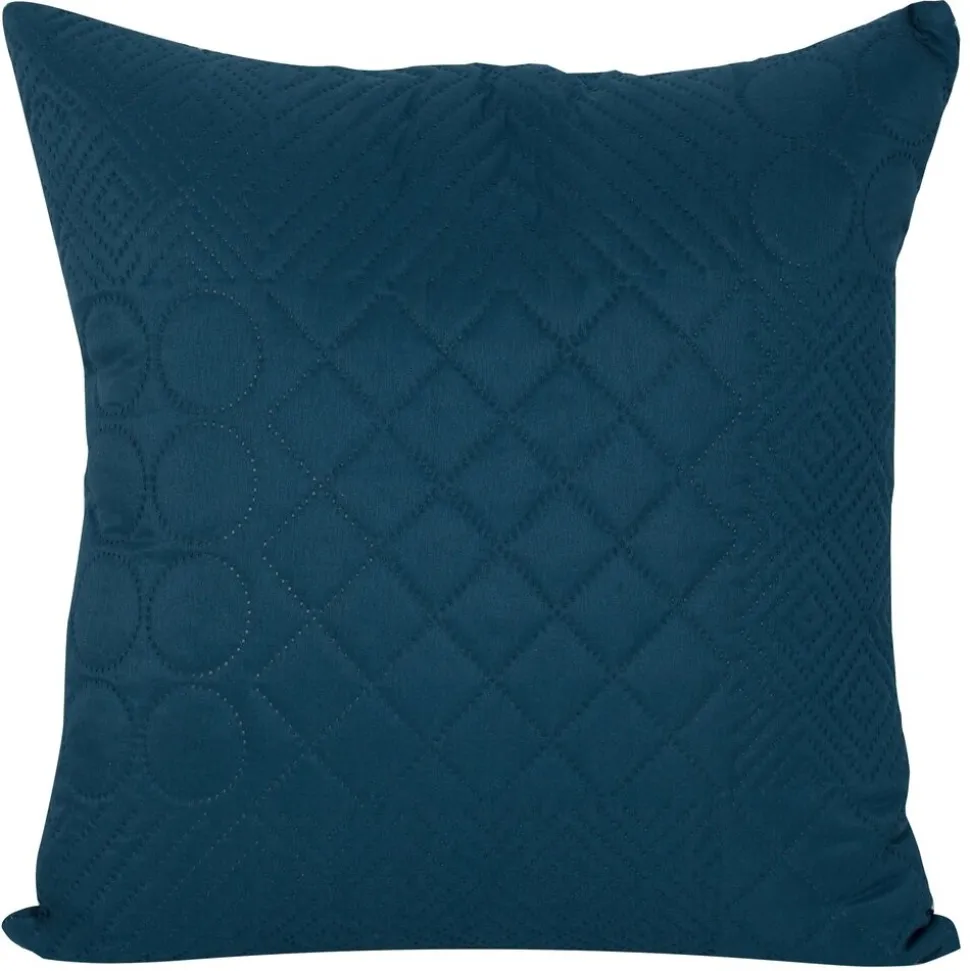 Poszewka BONI/5 40x40 granatowa patchwork