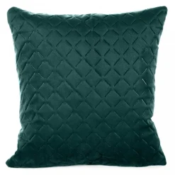 Poszewka DIMON 40x40 cm ciemnoturkusowa welwet