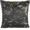 Poszewka DORI 45x45 cm czarna welwet