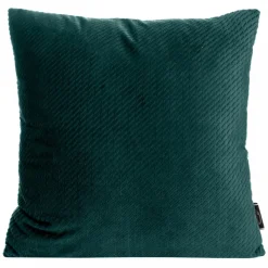 Poszewka ELIZA 40x40 cm ciemnomiętowa velvet