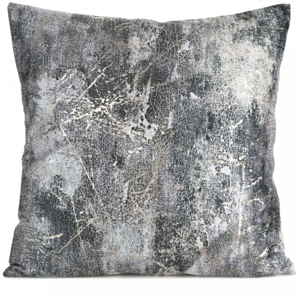 Poszewka ESTER 45x45 cm szara velvet