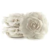 Poszewka FLORES róża 3D śr 40 cm krem