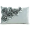 Poszewka FLORES róże 3D 30x50 mięta