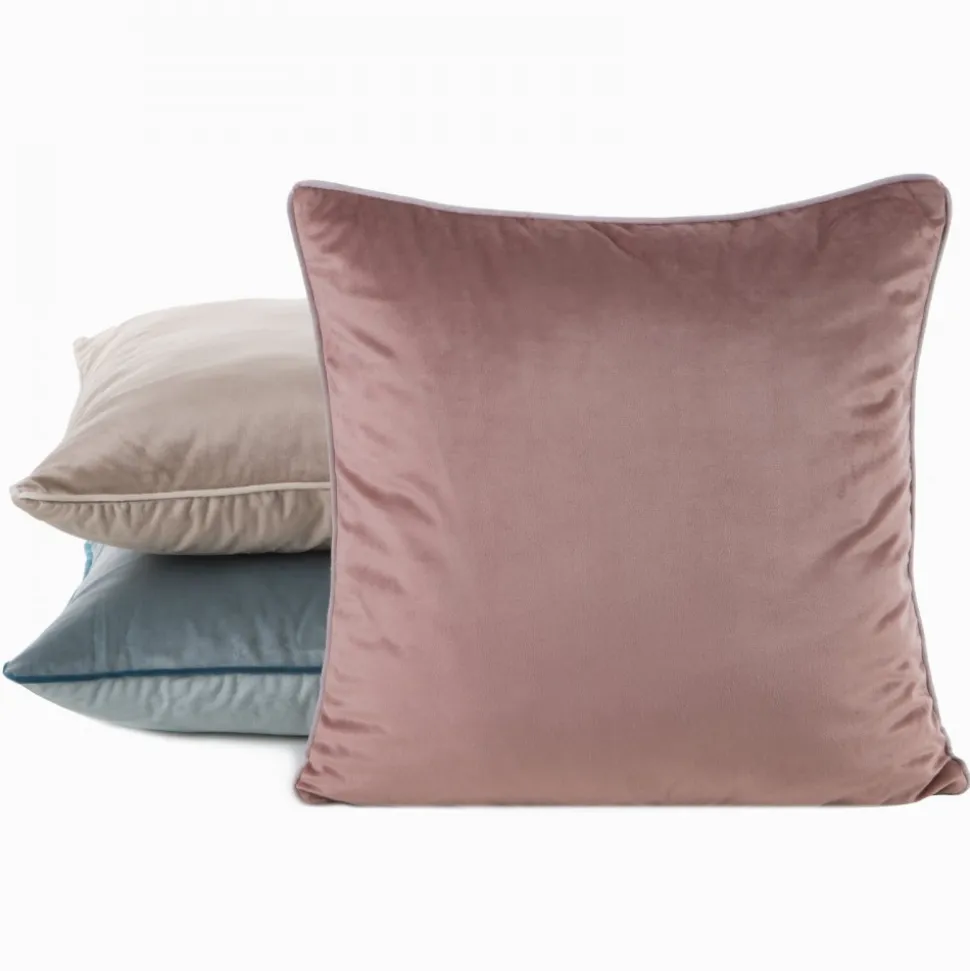 Poszewka GAJA 2 60x60 cm srebrna velvet