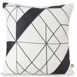 Poszewka GEO 40x40 cm beżowa microfibra