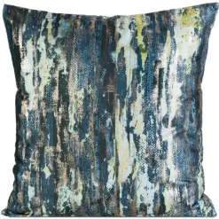 Poszewka GRACE 45x45 przecierana granat