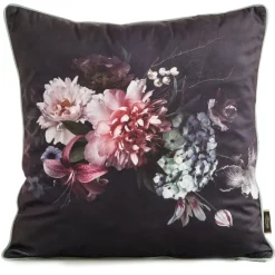 Poszewka VELVET/137 45x45 kwiaty
