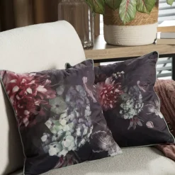 Poszewka VELVET/137 45x45 kwiaty