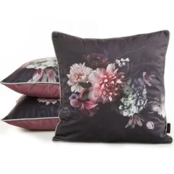 Poszewka VELVET/137 45x45 kwiaty
