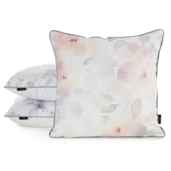 Poszewka VELVET/148 45x45 pastelowe kwiaty