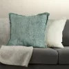 Poszewka ADIA 45x45 cm szałwiowy frędzle * EUROFIRANY B.B. Choczyńscy Sp.J. Online