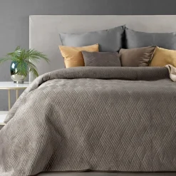 Poszewka ARIEL 1 40x40 cm brązowy velvet * EUROFIRANY B.B. Choczyńscy Sp.J. Discount