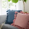 Poszewka ASTI 45x45 frędzle różowa * EUROFIRANY B.B. Choczyńscy Sp.J. Outlet