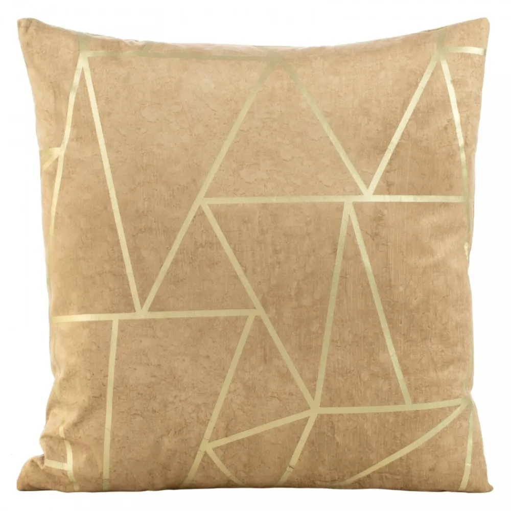 Poszewka BLINK 29 45x45 cm beżowa welwet * EUROFIRANY B.B. Choczyńscy Sp.J. Best