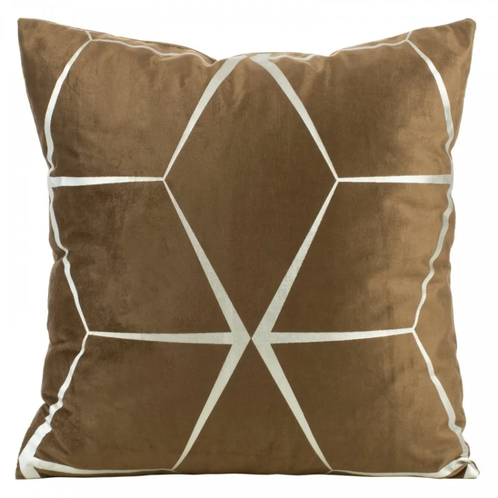 Poszewka BLINK 28 45x45 cm brązowa welwetowa * EUROFIRANY B.B. Choczyńscy Sp.J. Outlet