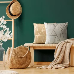 Poszewka BLINK 29 45x45 cm ciemnobrązowa welwet * EUROFIRANY B.B. Choczyńscy Sp.J. New