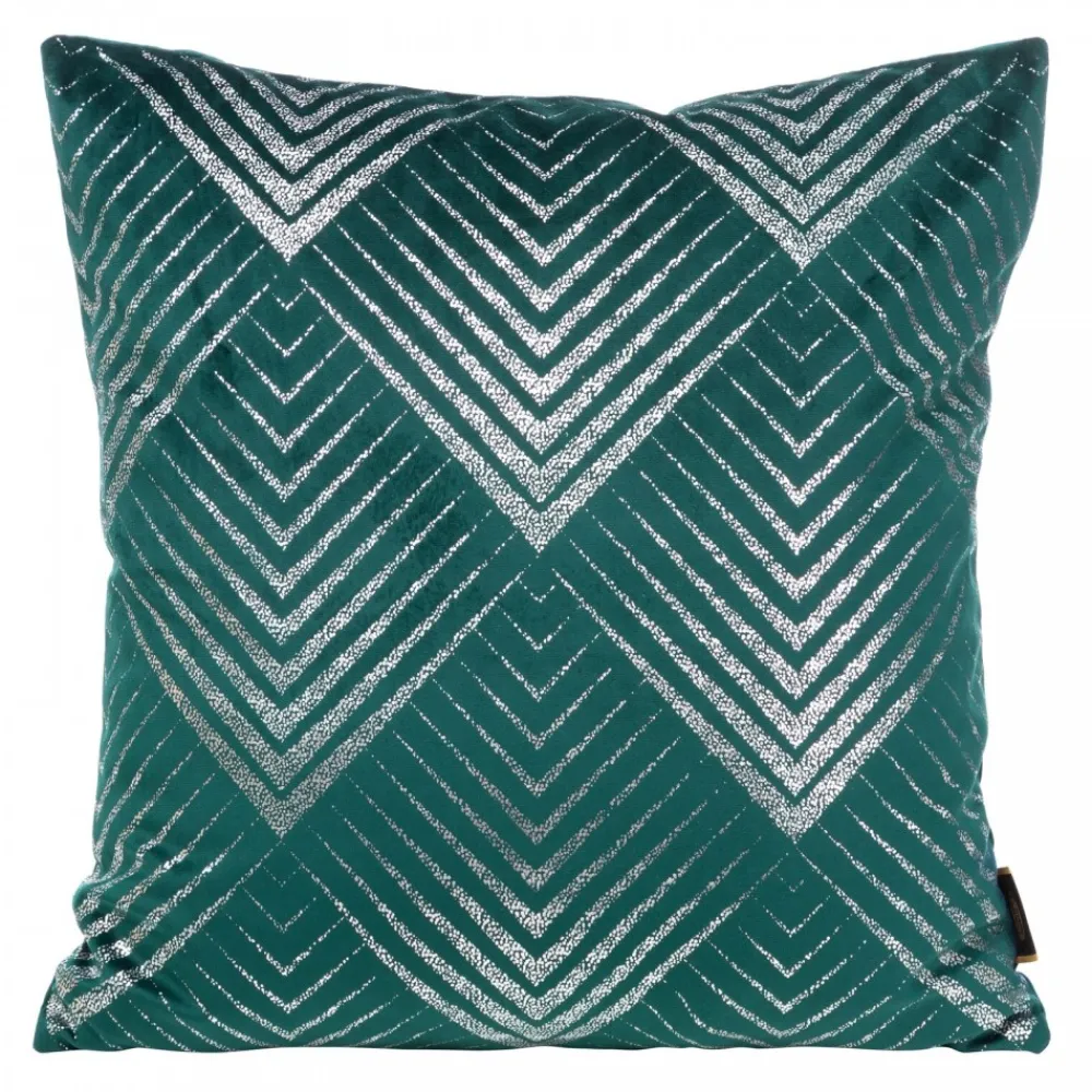 Poszewka BLINK 36 45x45 cm ciemnoturkusowa welwet * EUROFIRANY B.B. Choczyńscy Sp.J. Online
