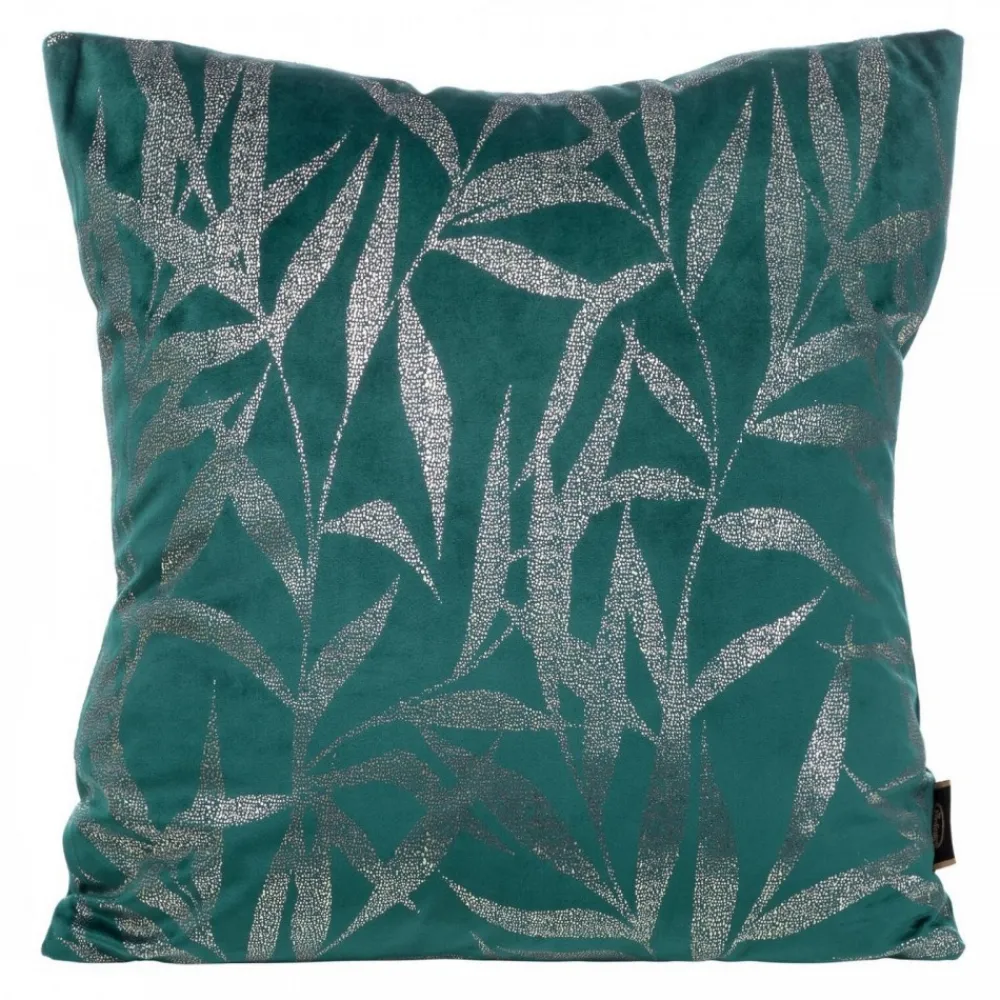 Poszewka BLINK 22 45x45 cm ciemnoturkusowa welwetowa * EUROFIRANY B.B. Choczyńscy Sp.J. Outlet