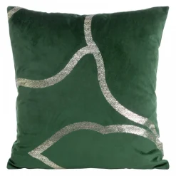 Poszewka BLINK 40 45x45 cm ciemnozielona welwet * EUROFIRANY B.B. Choczyńscy Sp.J. Discount
