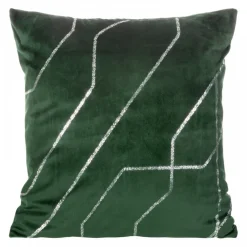 Poszewka BLINK 37 45x45 cm ciemnozielona welwet * EUROFIRANY B.B. Choczyńscy Sp.J. Best