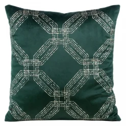 Poszewka BLINK 30 45x45 cm ciemnozielona welwet * EUROFIRANY B.B. Choczyńscy Sp.J.