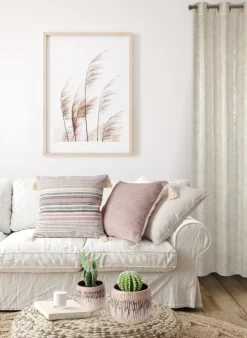 Poszewka BOHO 4 45x45 cm pudrowa chwosty * EUROFIRANY B.B. Choczyńscy Sp.J. Best