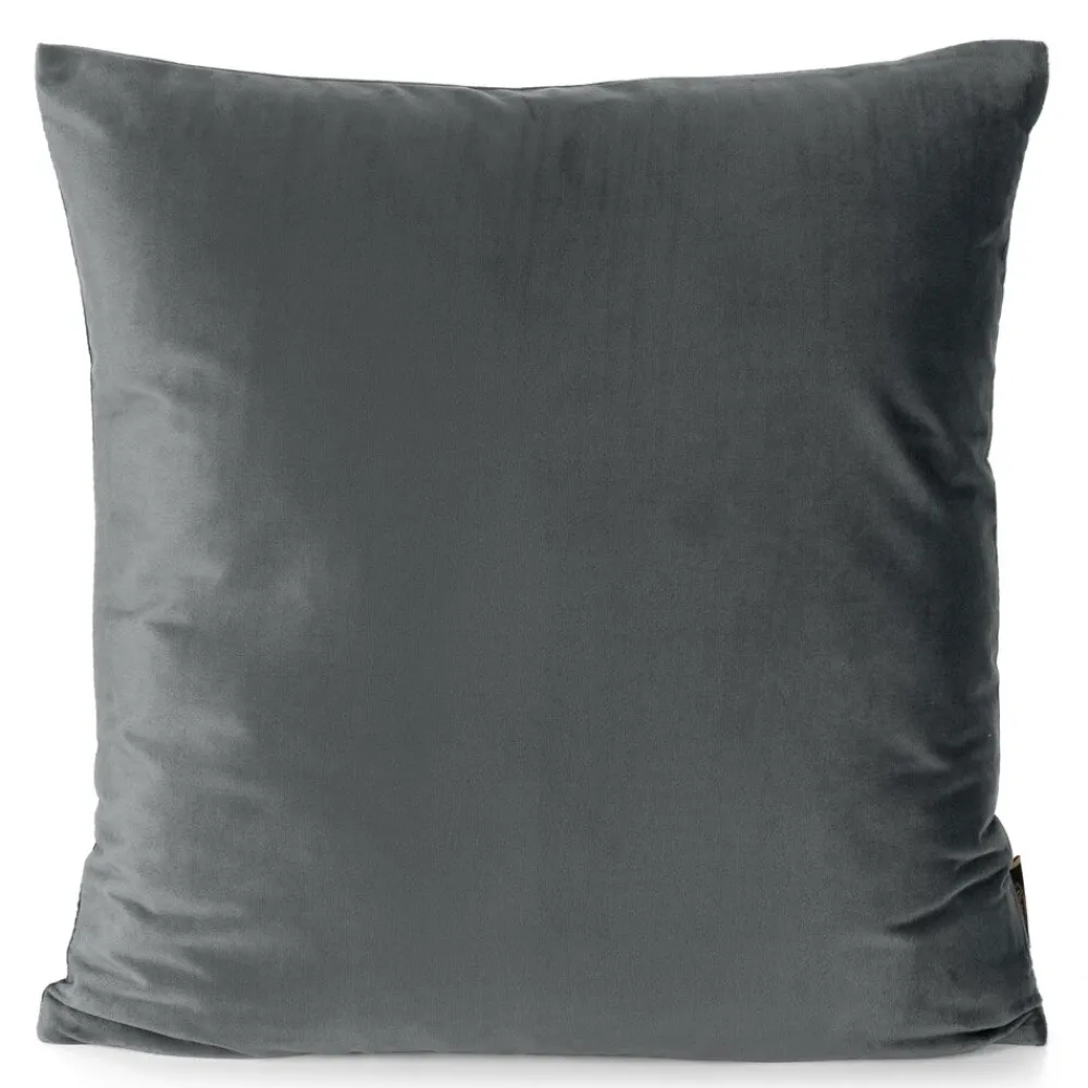 Poszewka ELORA 45x45 cm stalowa gładka * EUROFIRANY B.B. Choczyńscy Sp.J. Online