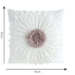 Poszewka FLORES gerbera 3D 45x45 krem puder * EUROFIRANY B.B. Choczyńscy Sp.J. Sale