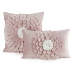 Poszewka FLORES kwiat 3D 45x45 puder * EUROFIRANY B.B. Choczyńscy Sp.J. Online