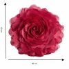 Poszewka FLORES róża 3D śr 40 cm bordo * EUROFIRANY B.B. Choczyńscy Sp.J. Clearance