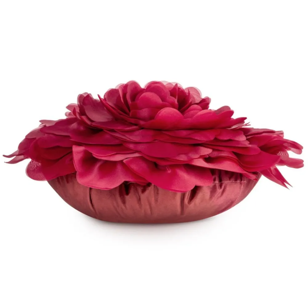 Poszewka FLORES róża 3D śr 40 cm bordo * EUROFIRANY B.B. Choczyńscy Sp.J. Clearance