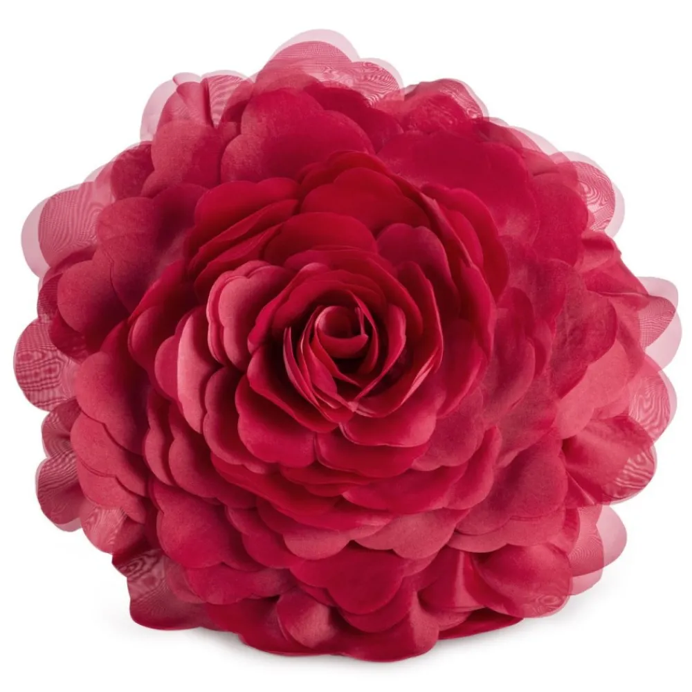 Poszewka FLORES róża 3D śr 40 cm bordo * EUROFIRANY B.B. Choczyńscy Sp.J. Clearance