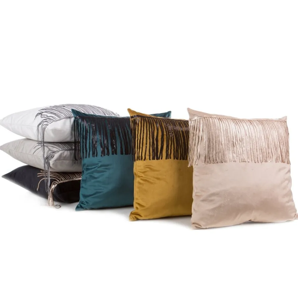 Poszewka JASPER 45x45 czarna * EUROFIRANY B.B. Choczyńscy Sp.J. Clearance