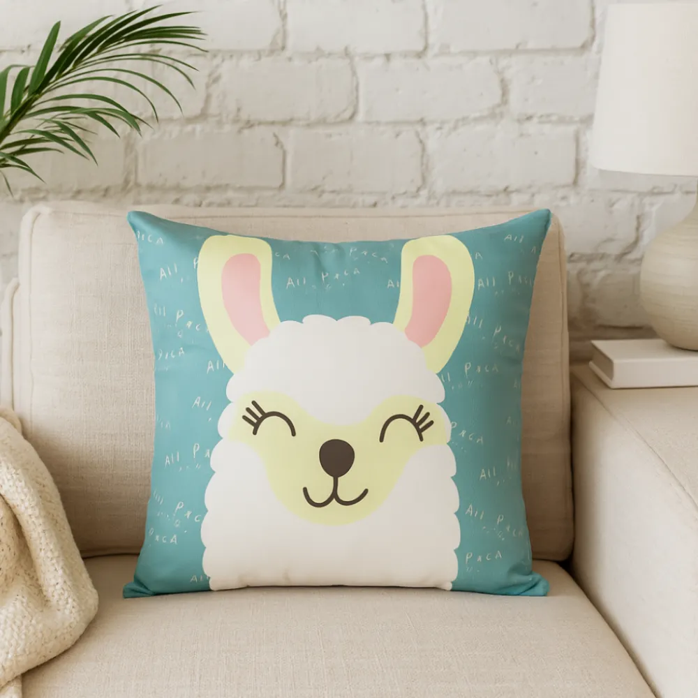 Poszewka KIDS2 45x45 cm turkusowa welwet * EUROFIRANY B.B. Choczyńscy Sp.J. Hot