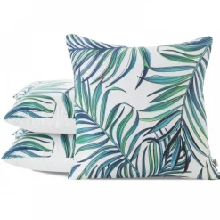 Poszewka PALMS2 40x40 biała palmy * EUROFIRANY B.B. Choczyńscy Sp.J. Discount