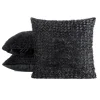 Poszewka TIFFANY 45x45 czarna falbany * EUROFIRANY B.B. Choczyńscy Sp.J.
