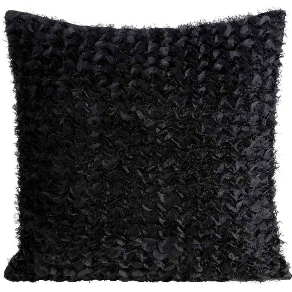 Poszewka TIFFANY 45x45 czarna falbany * EUROFIRANY B.B. Choczyńscy Sp.J.