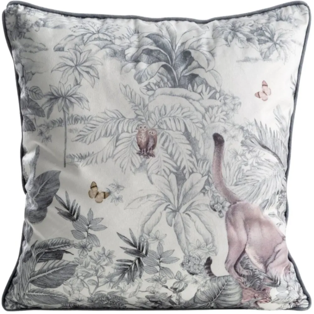 Poszewka VELVET/203 45x45 cm dżungla * EUROFIRANY B.B. Choczyńscy Sp.J. Sale