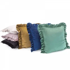Poszewka VELVET 45x45 falbana c.mięta * EUROFIRANY B.B. Choczyńscy Sp.J. Sale