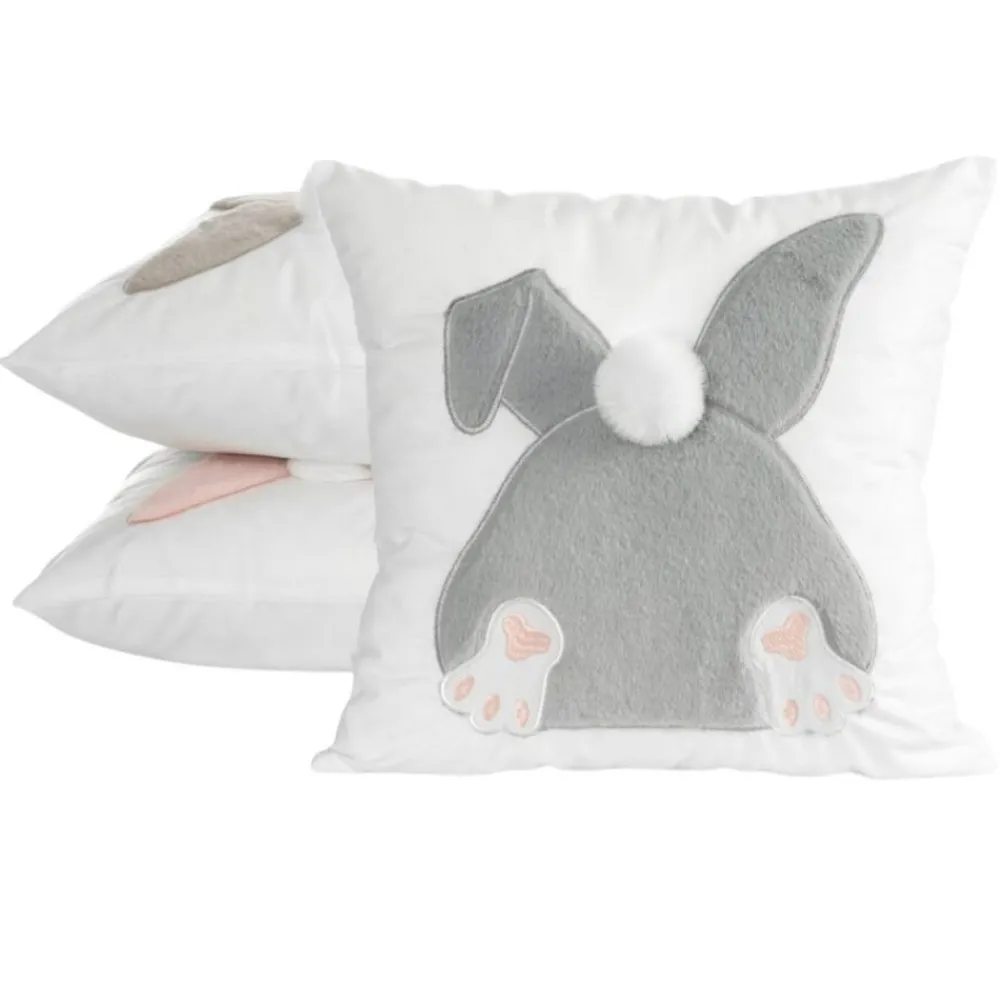 Poszewka WIOSNA/129 45x45 cm zając srebrny * EUROFIRANY B.B. Choczyńscy Sp.J. Outlet