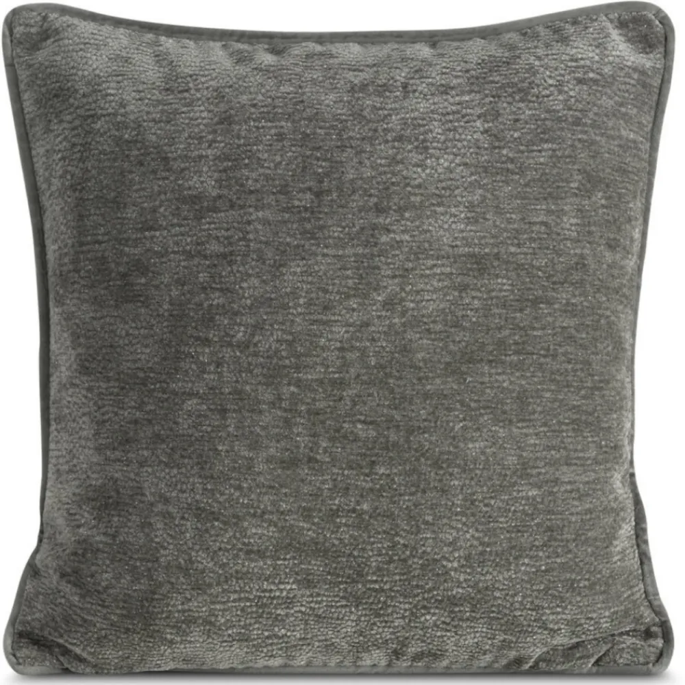 Poszewka z wypustką KLARA stalowa 45x45 cm * EUROFIRANY B.B. Choczyńscy Sp.J. Clearance