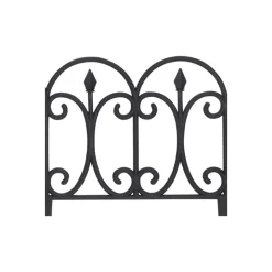 Płotek ogrodowy ażurowy 4 szt 60x30 cm * Progarden Discount